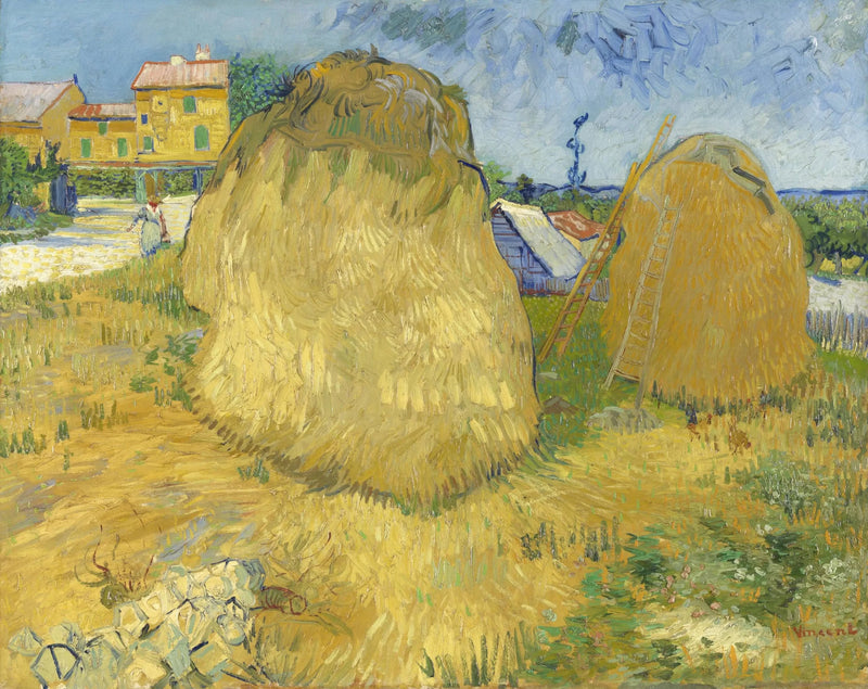 Rotoballe di fieno in Provenza - Vincent van Gogh