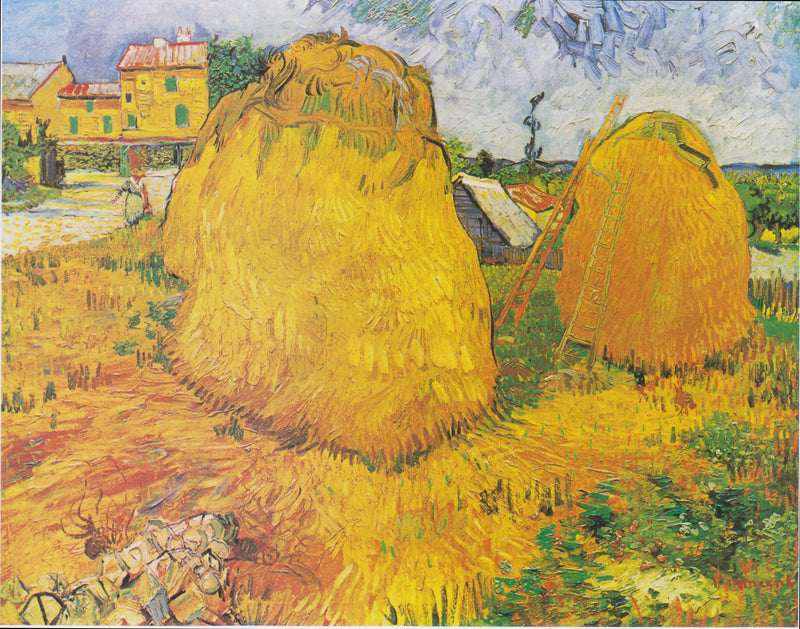 Rotoballe di fieno in Provenza - Vincent van Gogh