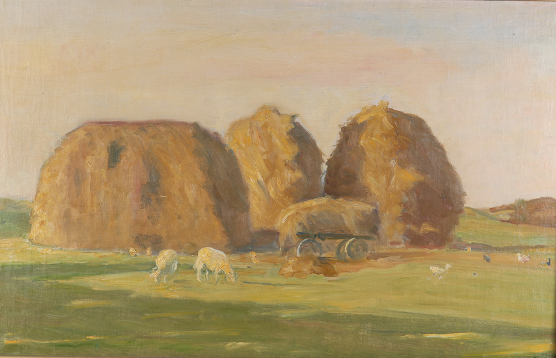 Mucchi di fieno. -Michael Peter Ancher
