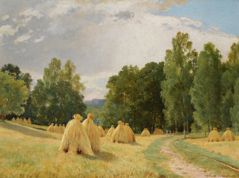 Paniers di fieno. Preobrazhenskoe - Ivan Chichkine