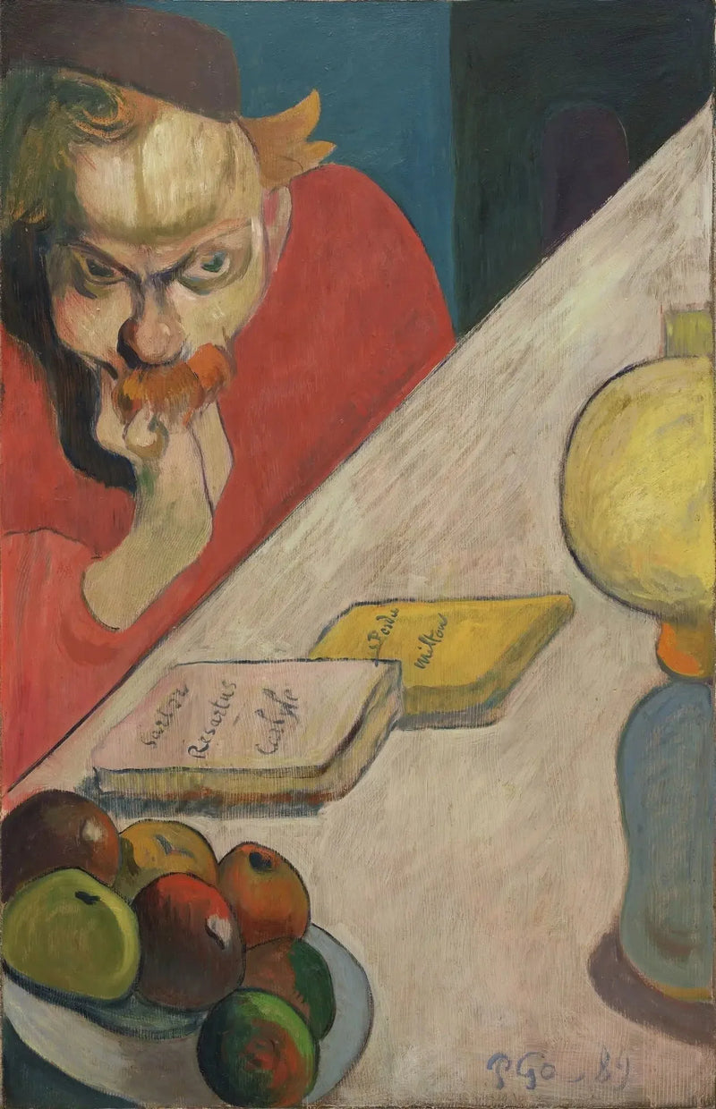 Meyer de Haan (Sotto la lampada) - Paul Gauguin