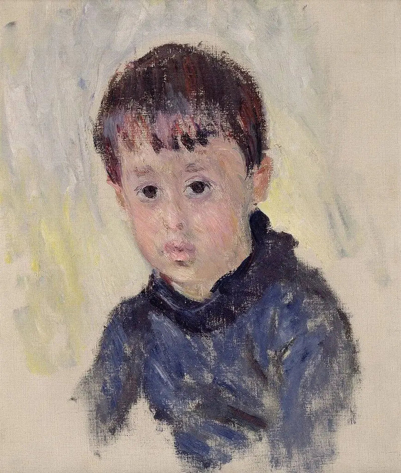 Michel Monet con maglione blu - Claude Monet