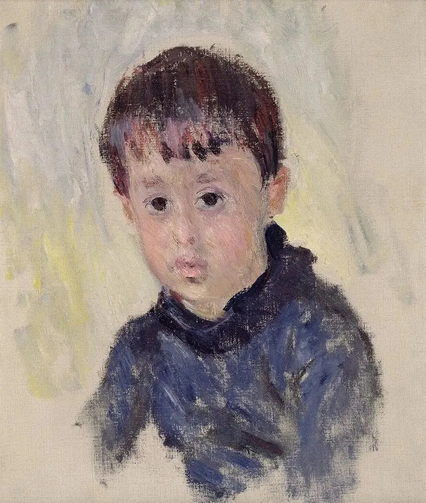 Michel Monet con maglione blu - Claude Monet