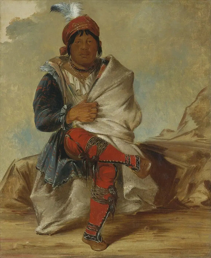 Mick-e-no-páh, capo della tribù - George Catlin