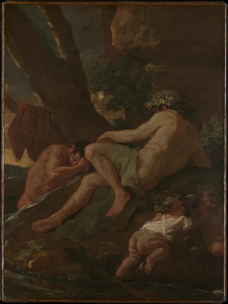 Midas che si lava nel Pactolo - Nicolas Poussin