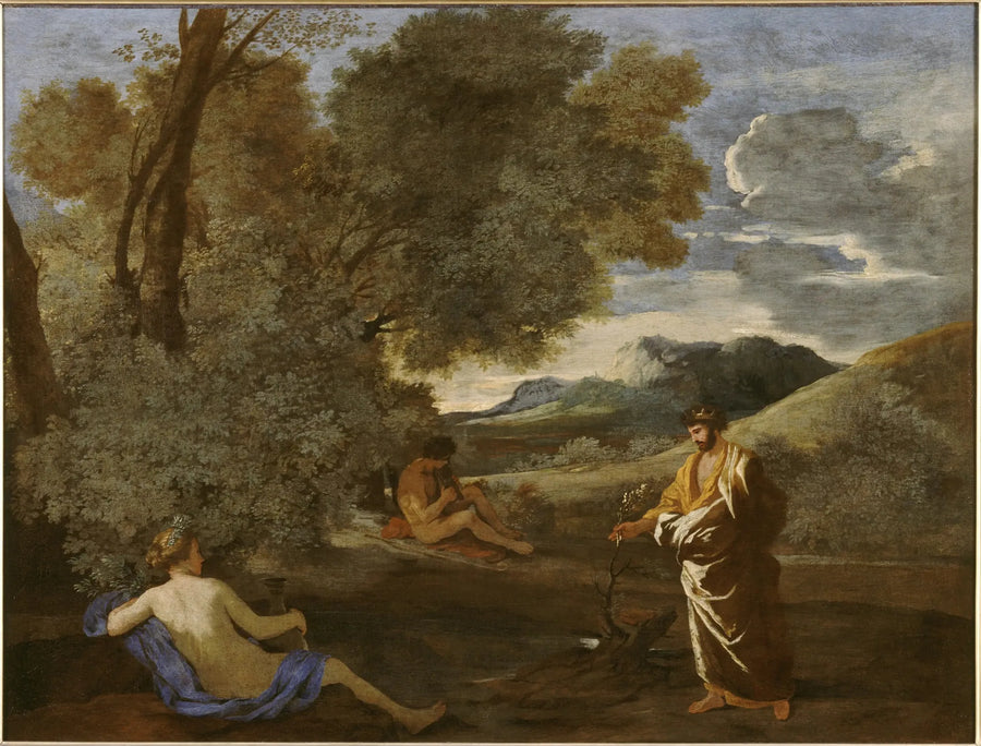 Midas transformando en o il ramoso di una quercia - Nicolas Poussin