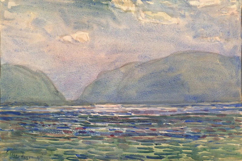Midi sopra Newburgh - Childe Hassam