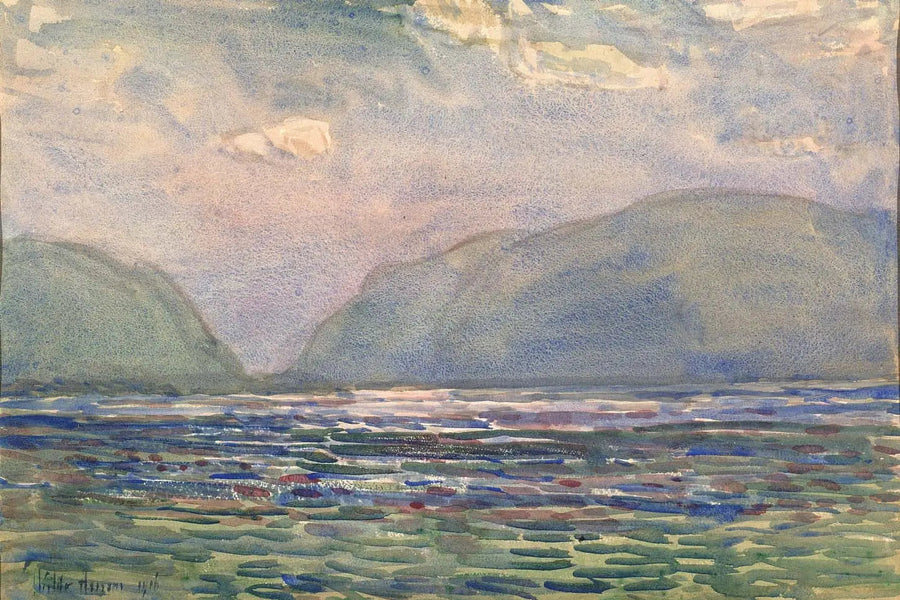 Midi sopra Newburgh - Childe Hassam