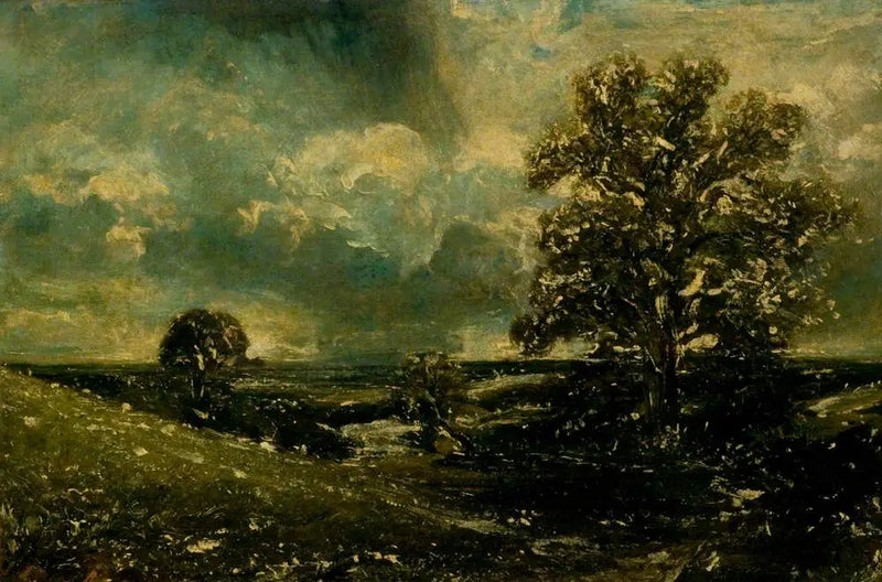 Midi, West End Fields, Hampstead, Londra (schizzo) - John Constable