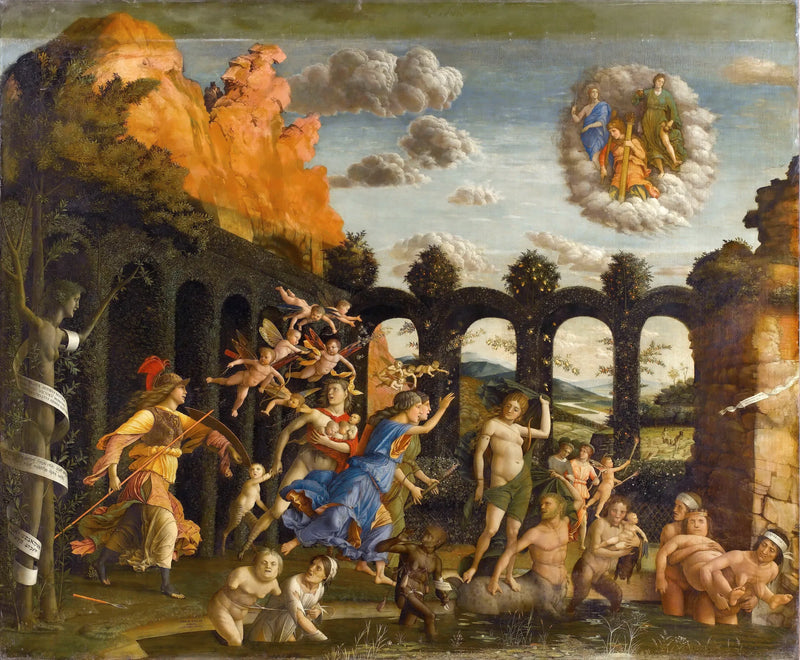 Minerva che scaccia i vizi dal giardino della virtù - Andrea Mantegna