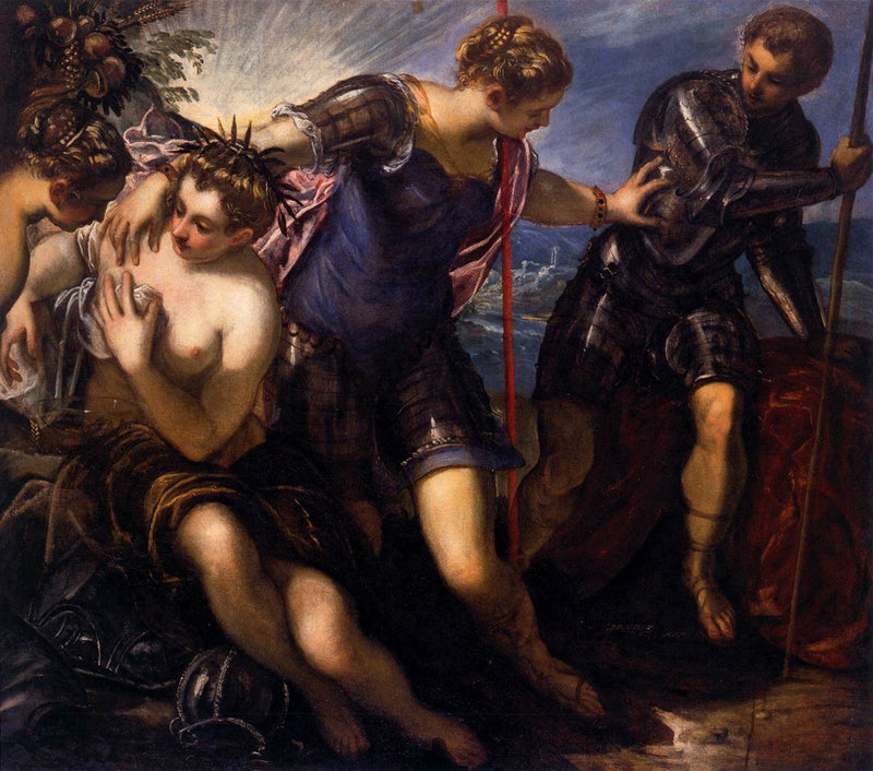 Minerva allontana Marte dalla Pace e dalla Prosperità - Jacopo Tintoretto