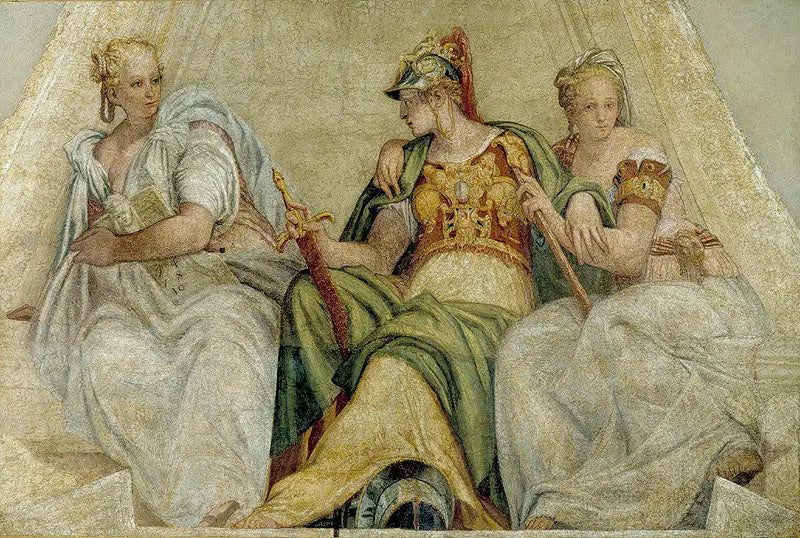 Minerva tra geometria e aritmetica - Paul Véronèse