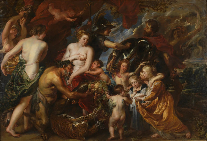 Minerva che protegge la pace di Marte - Peter Paul Rubens
