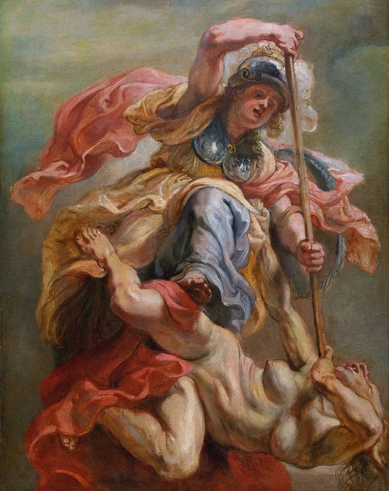 Minerva surmontant l'ignoranza - Peter Paul Rubens
