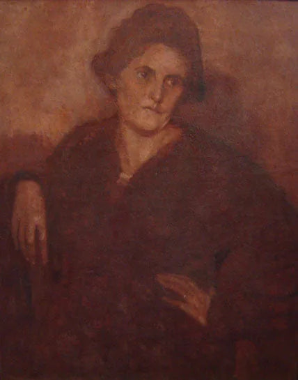 Minha accompagna Louise in seppia - Eliseu Visconti
