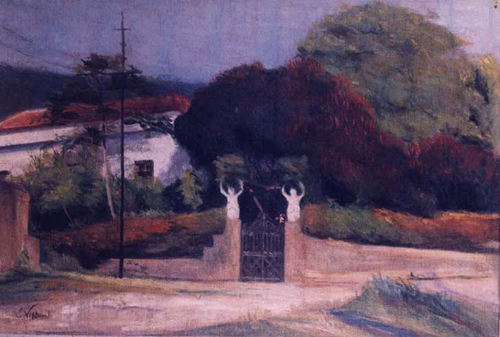 Piccola casa a Copacabana - Eliseu Visconti