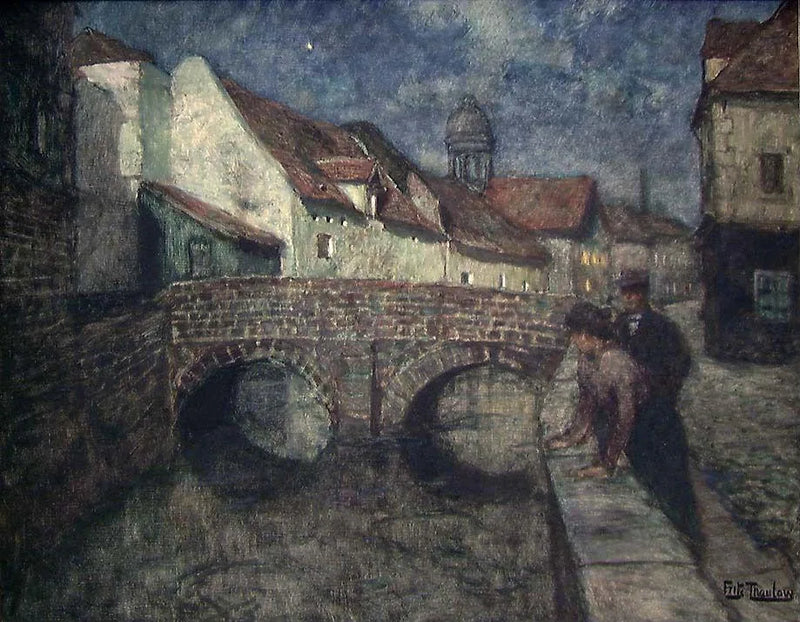 Mezzanotte ad Amiens - Frits Thaulow