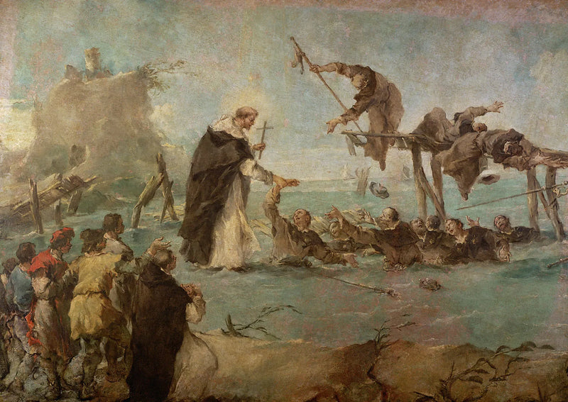 Miracolo di un santo domenicano - Francesco Guardi