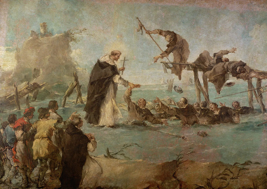 Miracolo di un santo domenicano - Francesco Guardi
