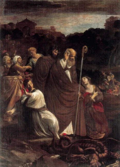 Miracolo di San Véran - Giovanni Lanfranco