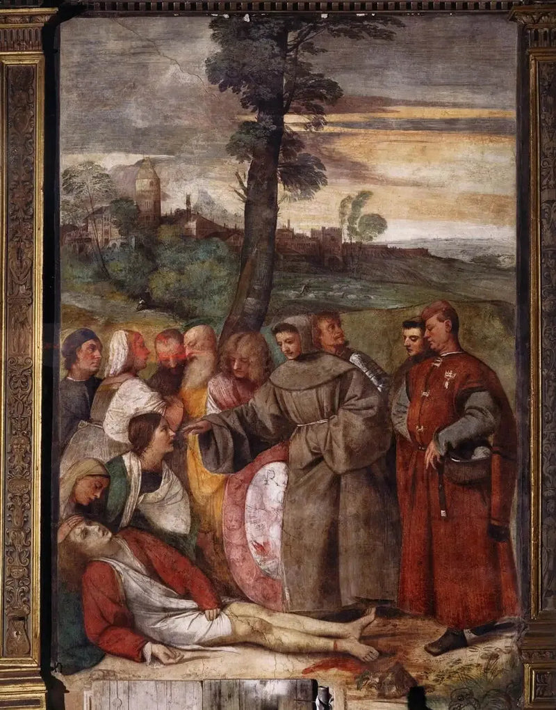 Miracolo del piede guarito - Titian