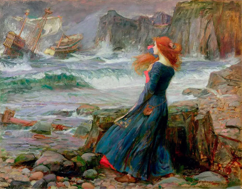Miranda - La Tempesta 2 - John William Waterhouse