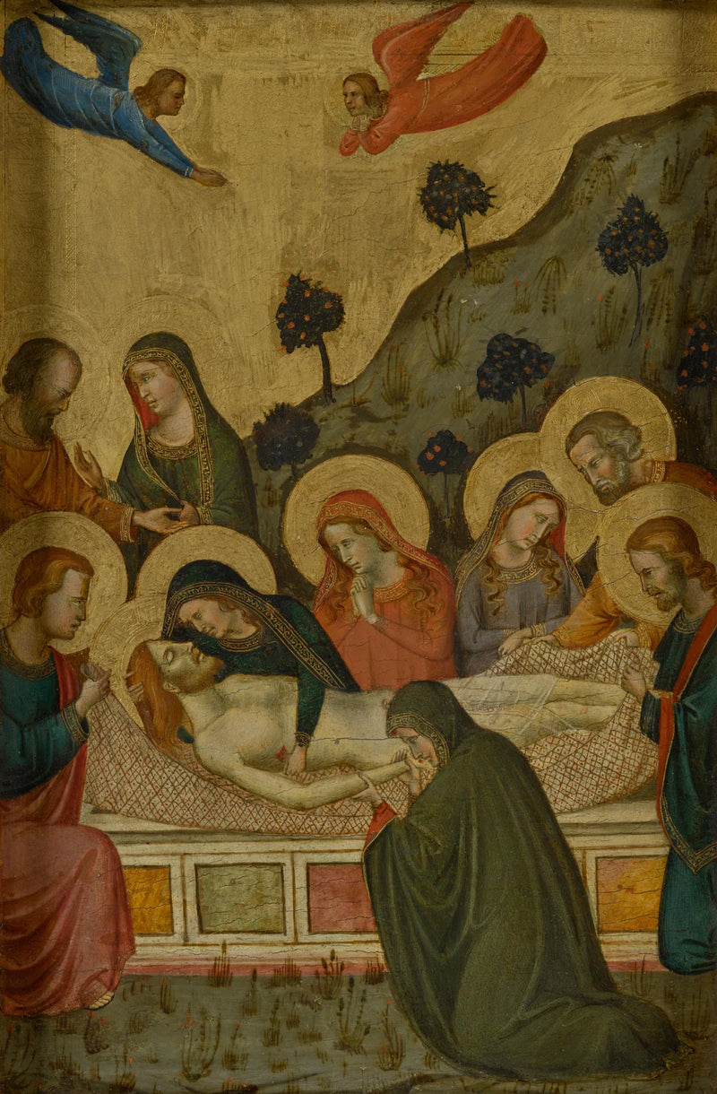 Mise au tombeau - Maestro di San Martino alla Palma