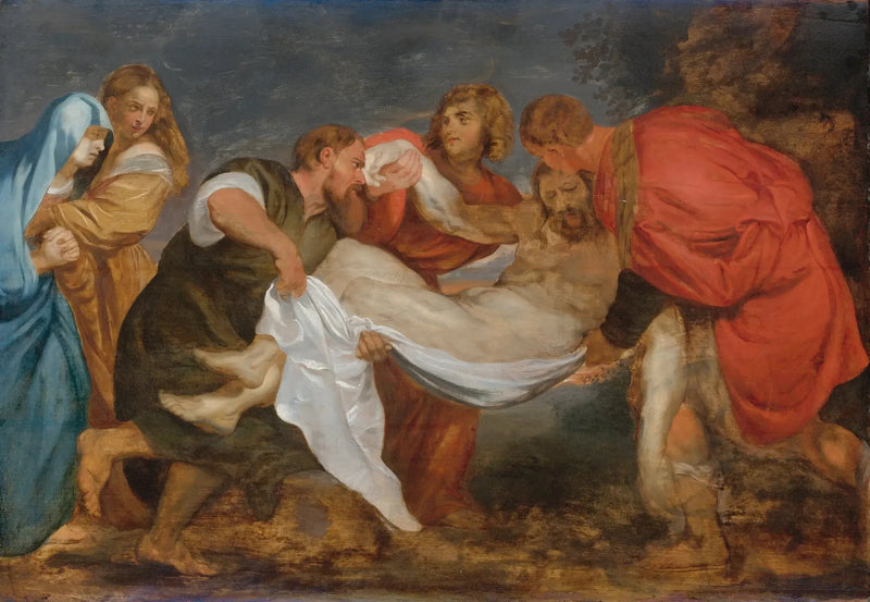 Messa al sepolcro - Peter Paul Rubens