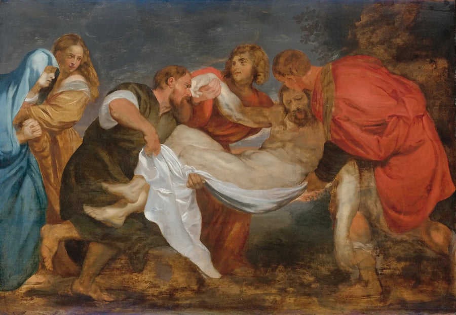 Messa al sepolcro - Peter Paul Rubens