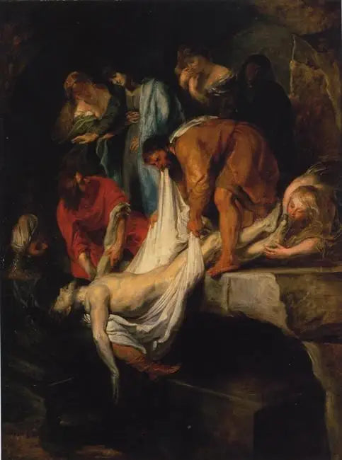 Messa al sepolcro - Peter Paul Rubens