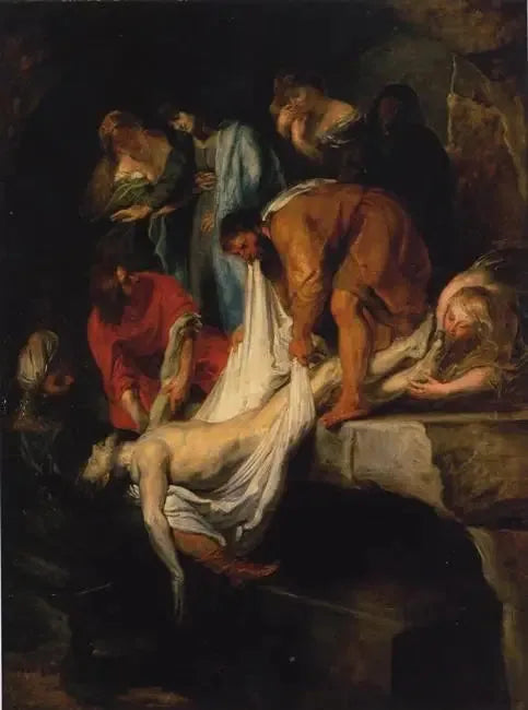 Messa al sepolcro - Peter Paul Rubens