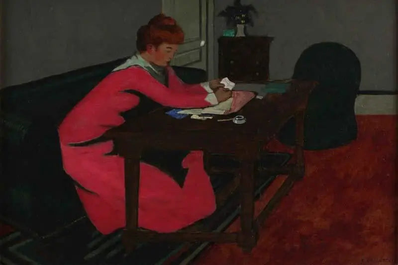Misia al suo ufficio - Félix Vallotton