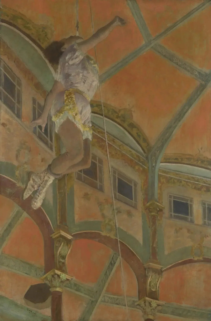 Mademoiselle La La al circo Fernando - Edgar Degas