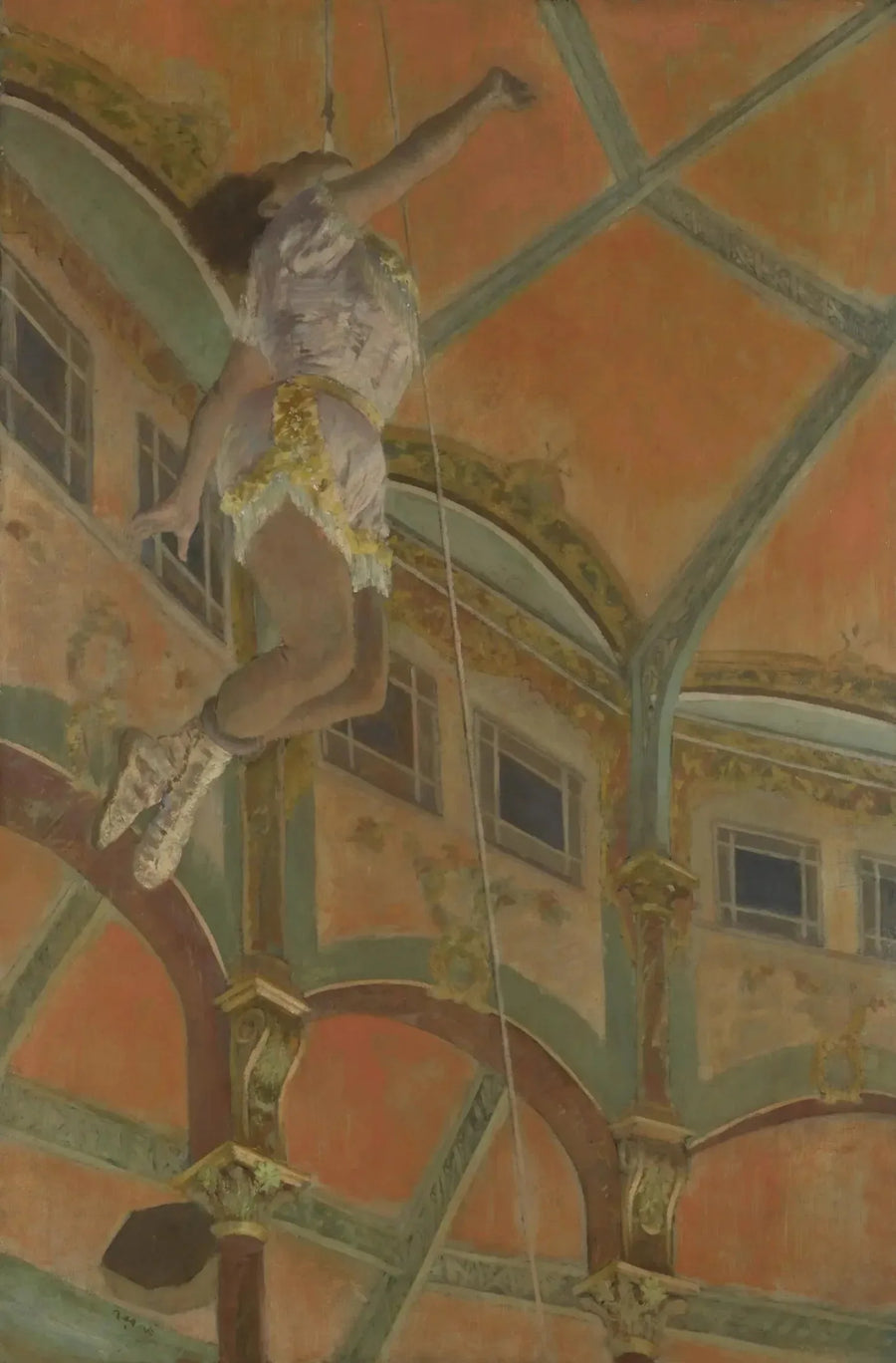 Mademoiselle La La al circo Fernando - Edgar Degas