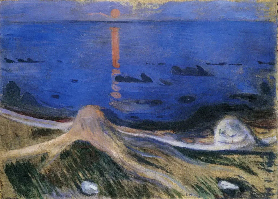Mistero sulla riva - Edvard Munch
