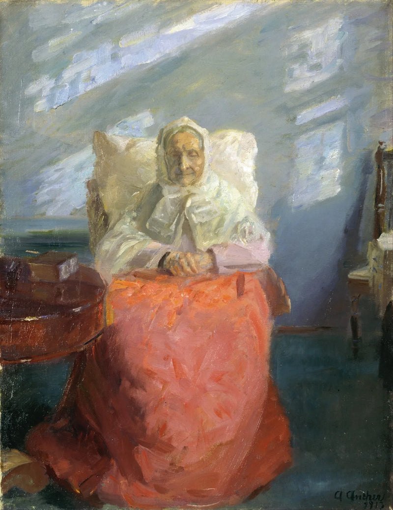 La signora Ancher nella Stanza Blu