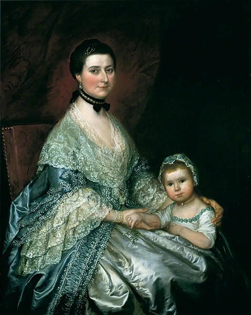 Signora Bedingfield e sua figlia - Thomas Gainsborough