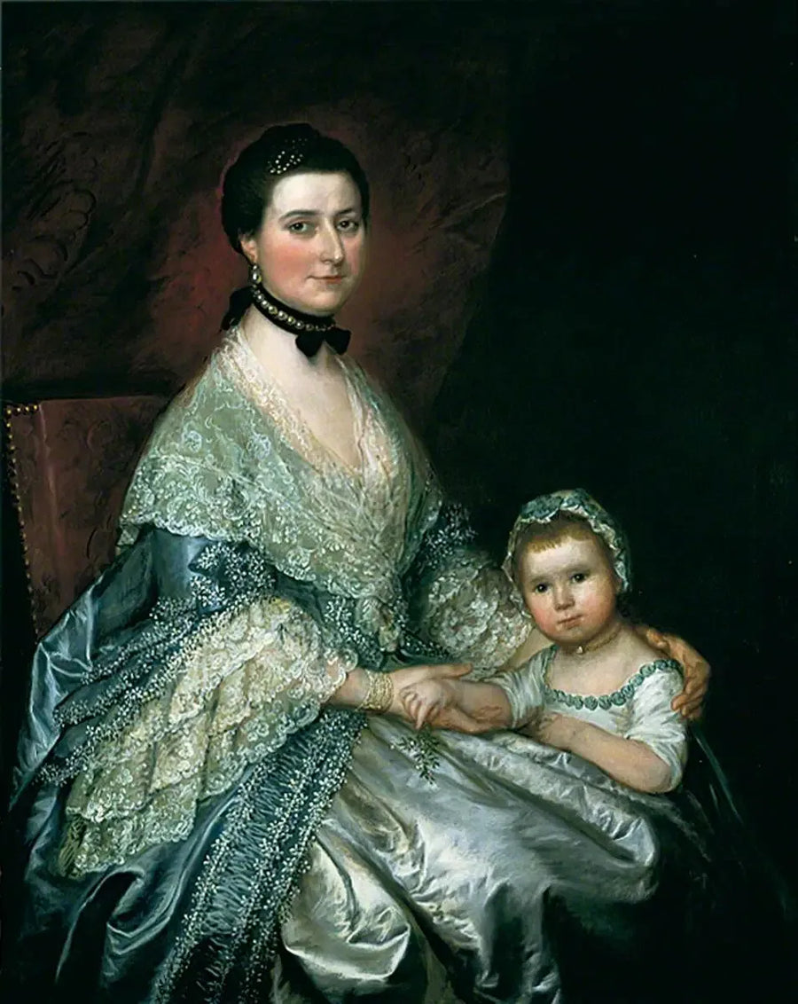 Signora Bedingfield e sua figlia - Thomas Gainsborough