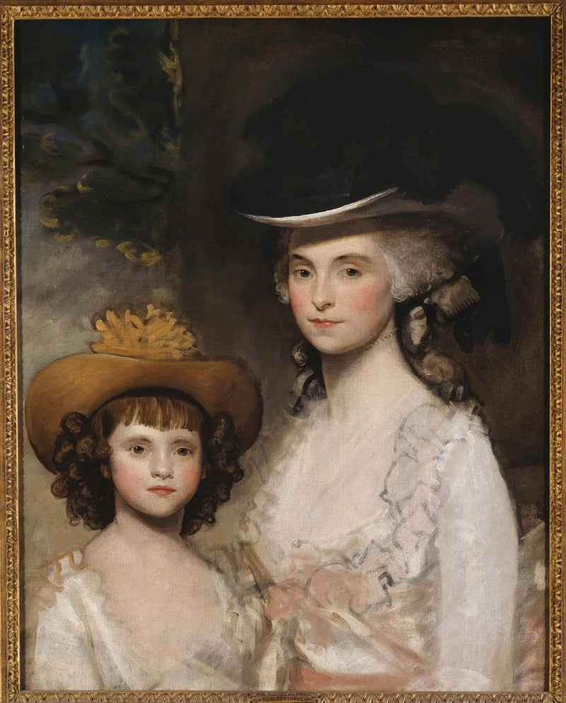 Mme Blades e sua figlia - Gilbert Stuart