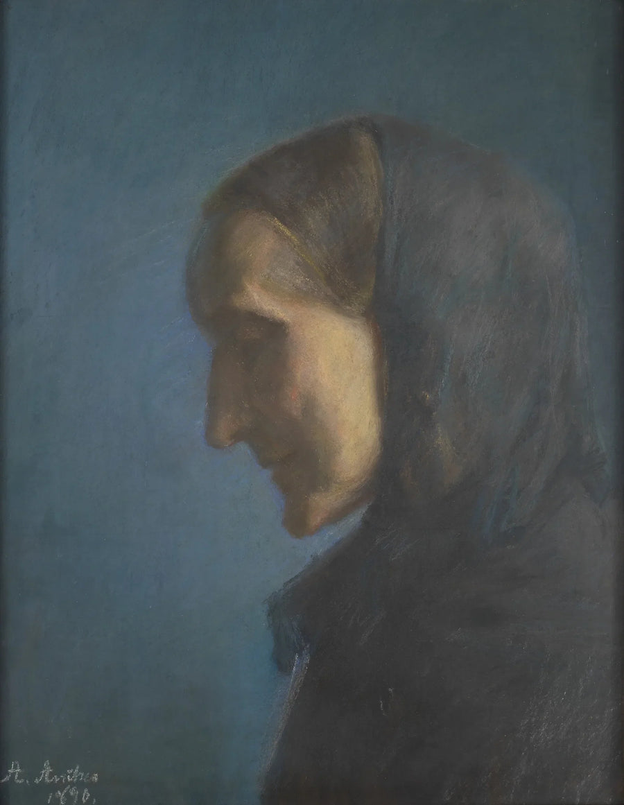 La signora Bründum - Anna Ancher