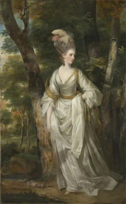 Mme Elizabeth Carnac - Joshua Reynolds image 1 copie peinte à la main à l’huile
