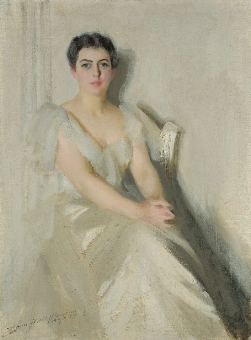 Signora Grover Cleveland - Anders Zorn