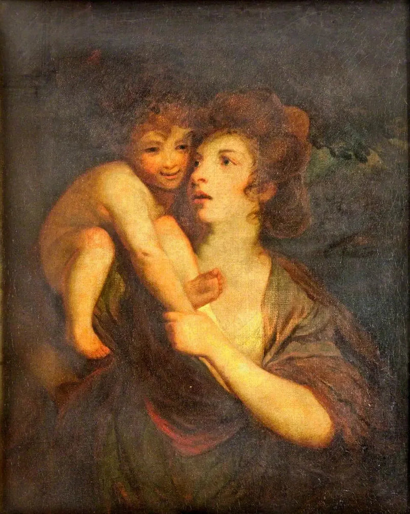 Mme Hartley (1750/1751–1824) e suo figlio - Joshua Reynolds