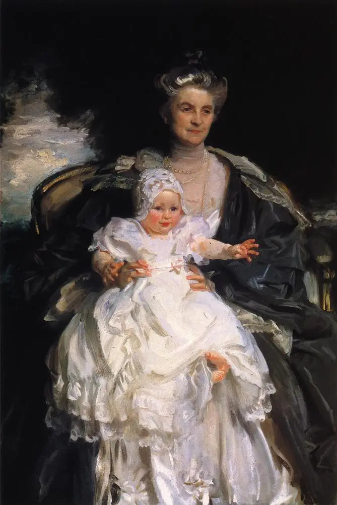Mme Henry Phipps e suo nipote Winston - John Singer Sargent