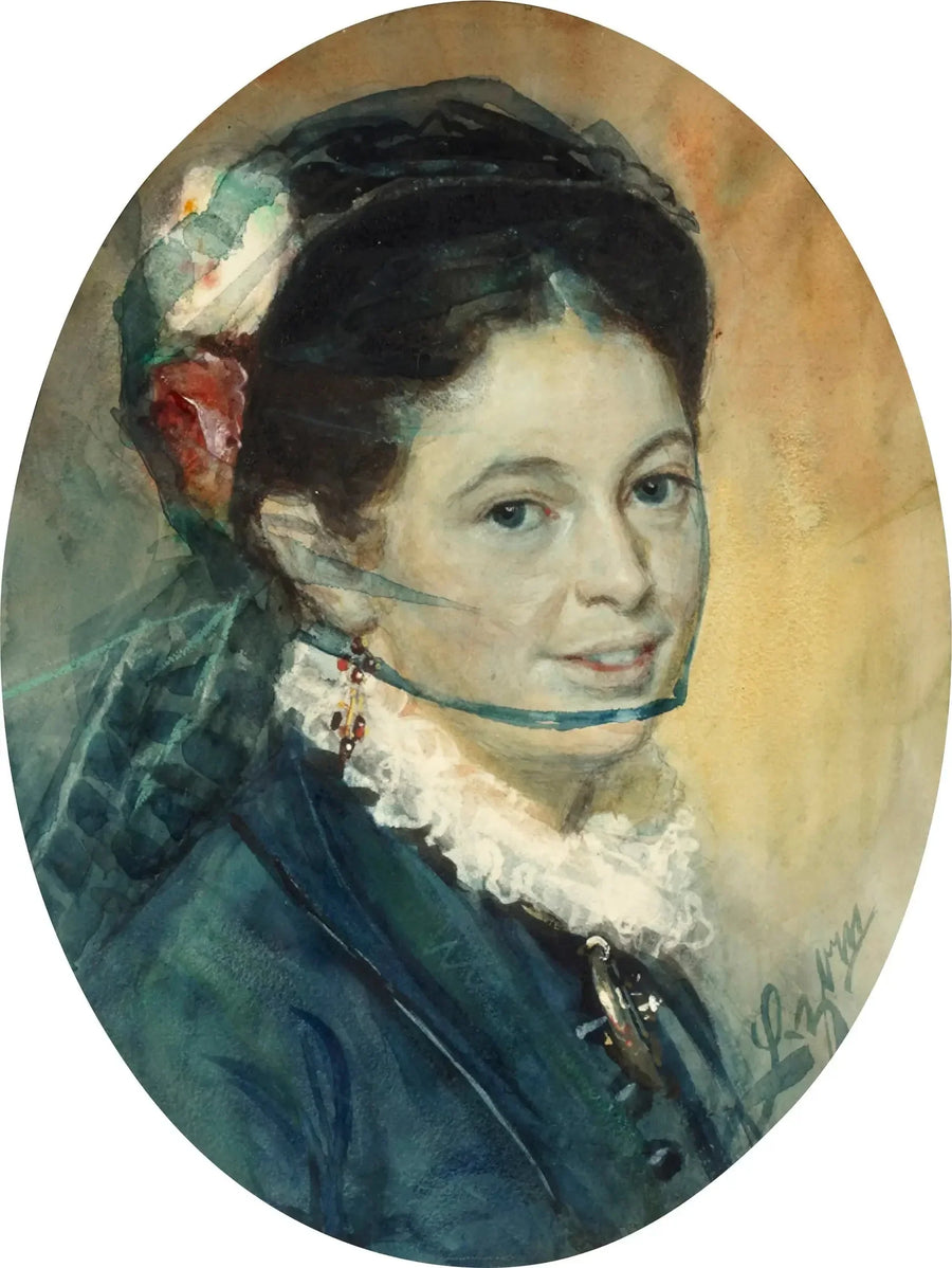 Mme Hulda Hæggström - Anders Zorn