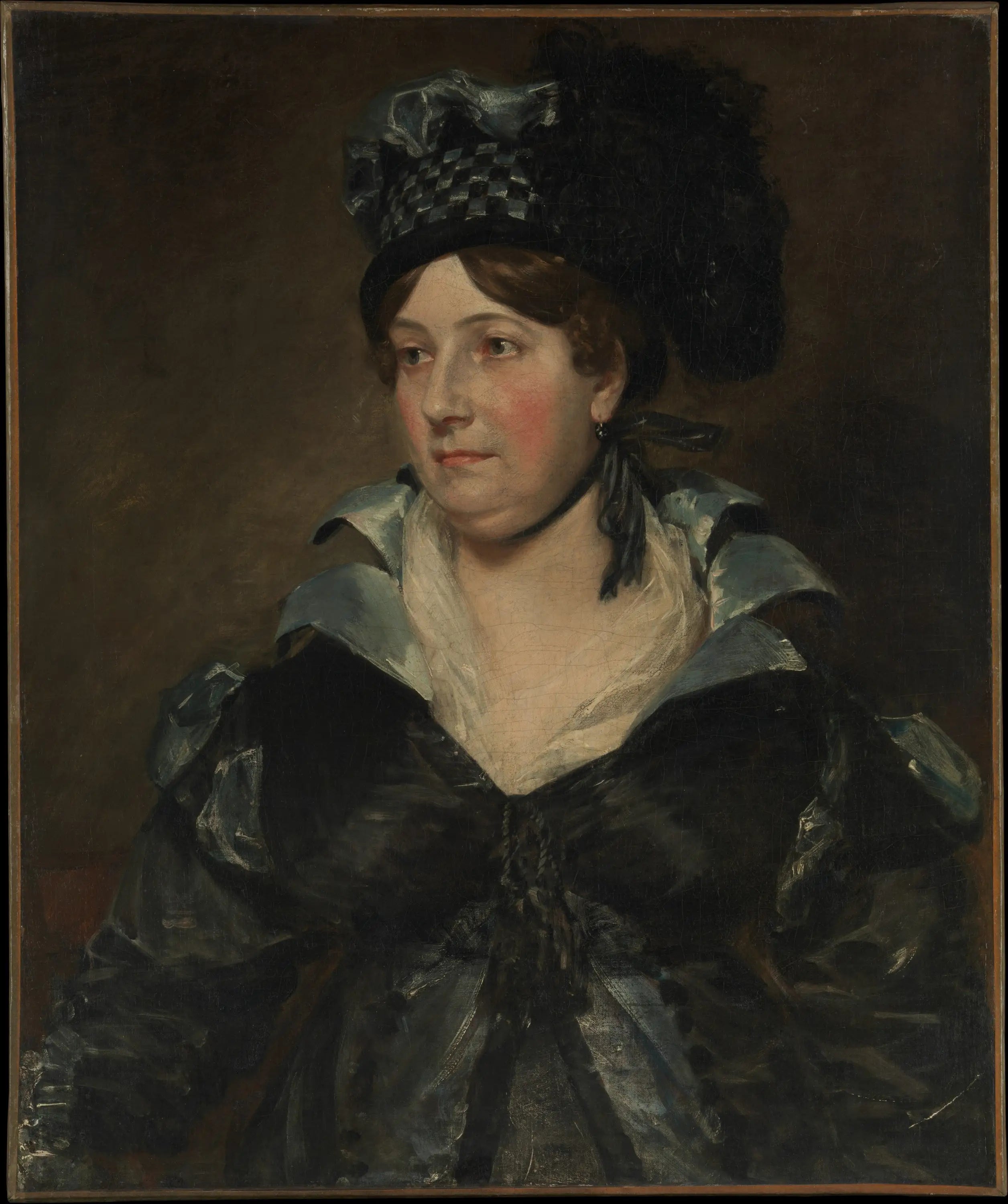 Mme James Pulham Sr. (Frances Amys vers 1766–1856) - John Constable - Alpha Reproduction