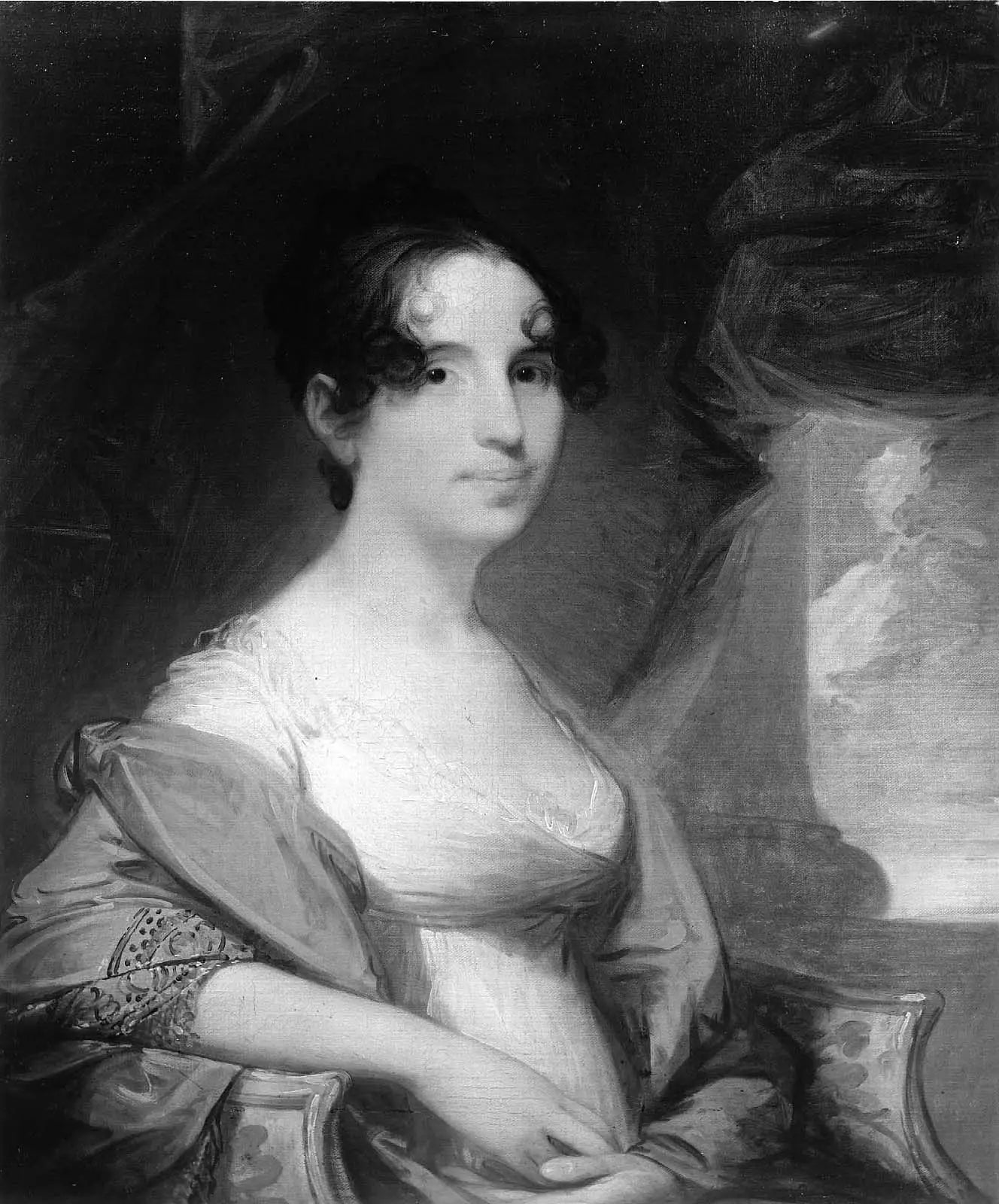 Mme John Gore (Mary Babcock) - Gilbert Stuart - Alpha Reproduction
