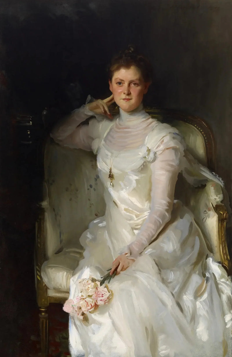 Signora Joshua Montgomery Sears (Sarah Choate Sears) - John Singer Sargent
