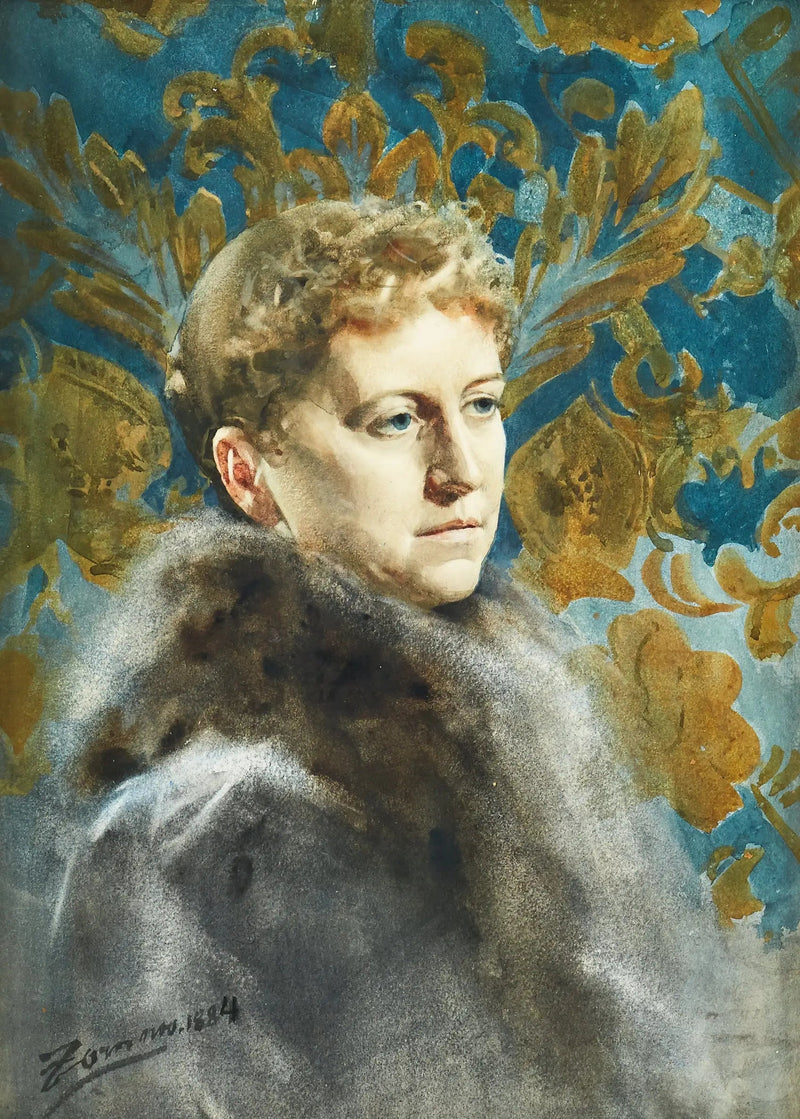 Signora Mackenzie - Anders Zorn