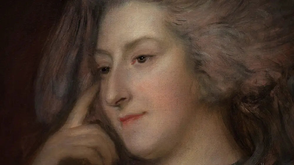 Mme Maria Anne Fitzherbert - Thomas Gainsborough image 1 reproduction réalisée par Alpha Reproduction
